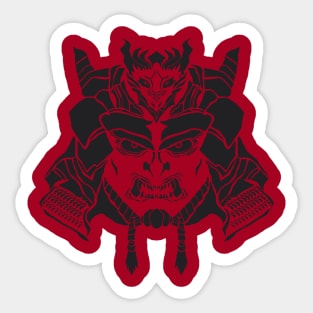 Samurai Helmet Kabuto Sticker